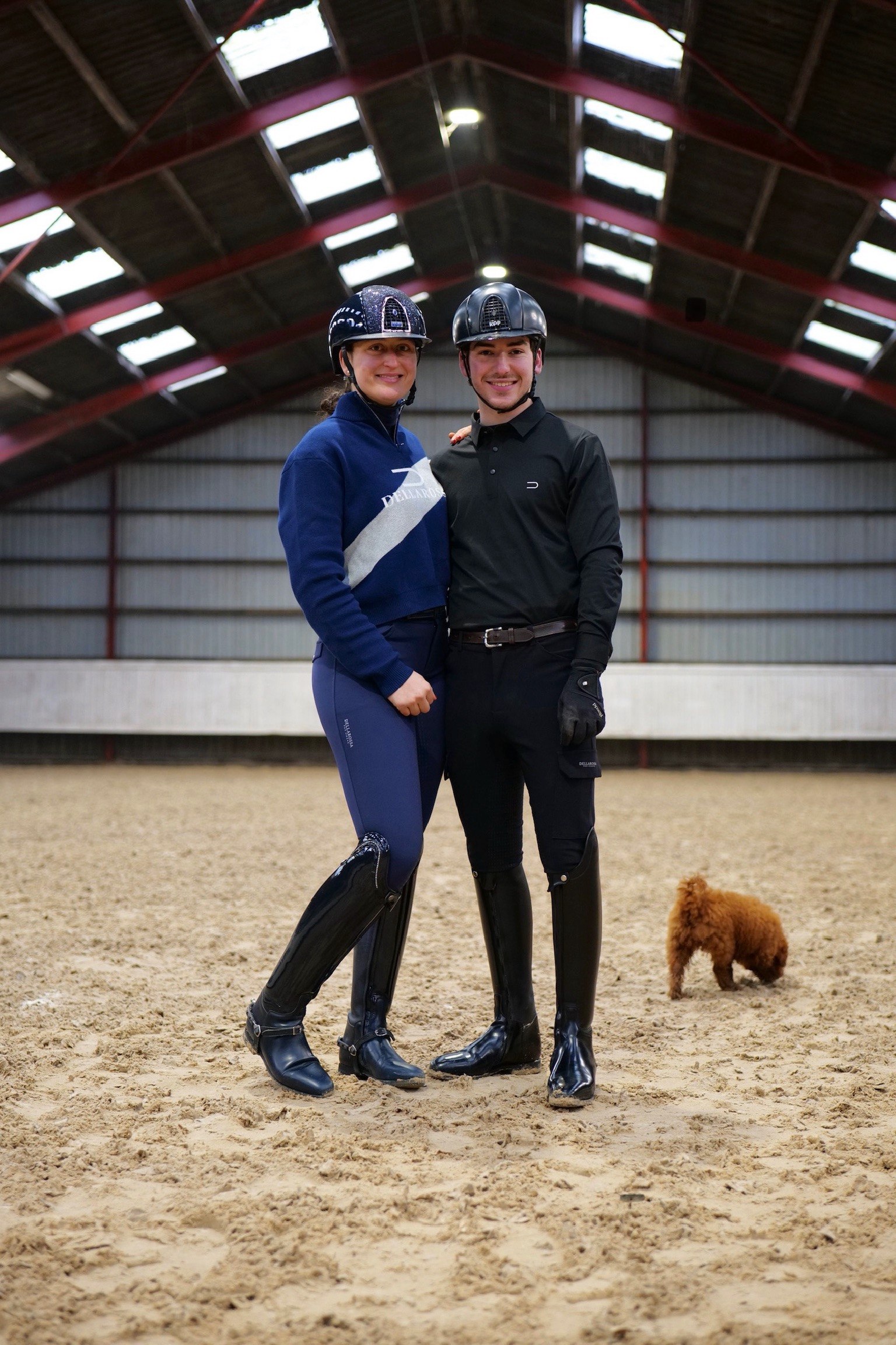 Lucía Galbis con Dellarossa for Riders